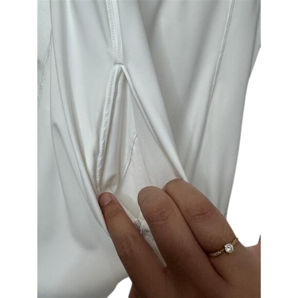 Lole white mini dress with inner shorts size L - Picture 6 of 11